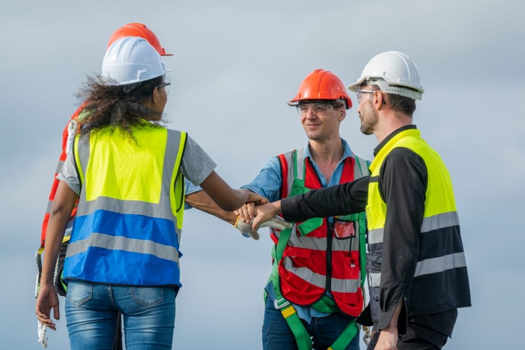 Workers On Site JW Civils Construction & Groundworks