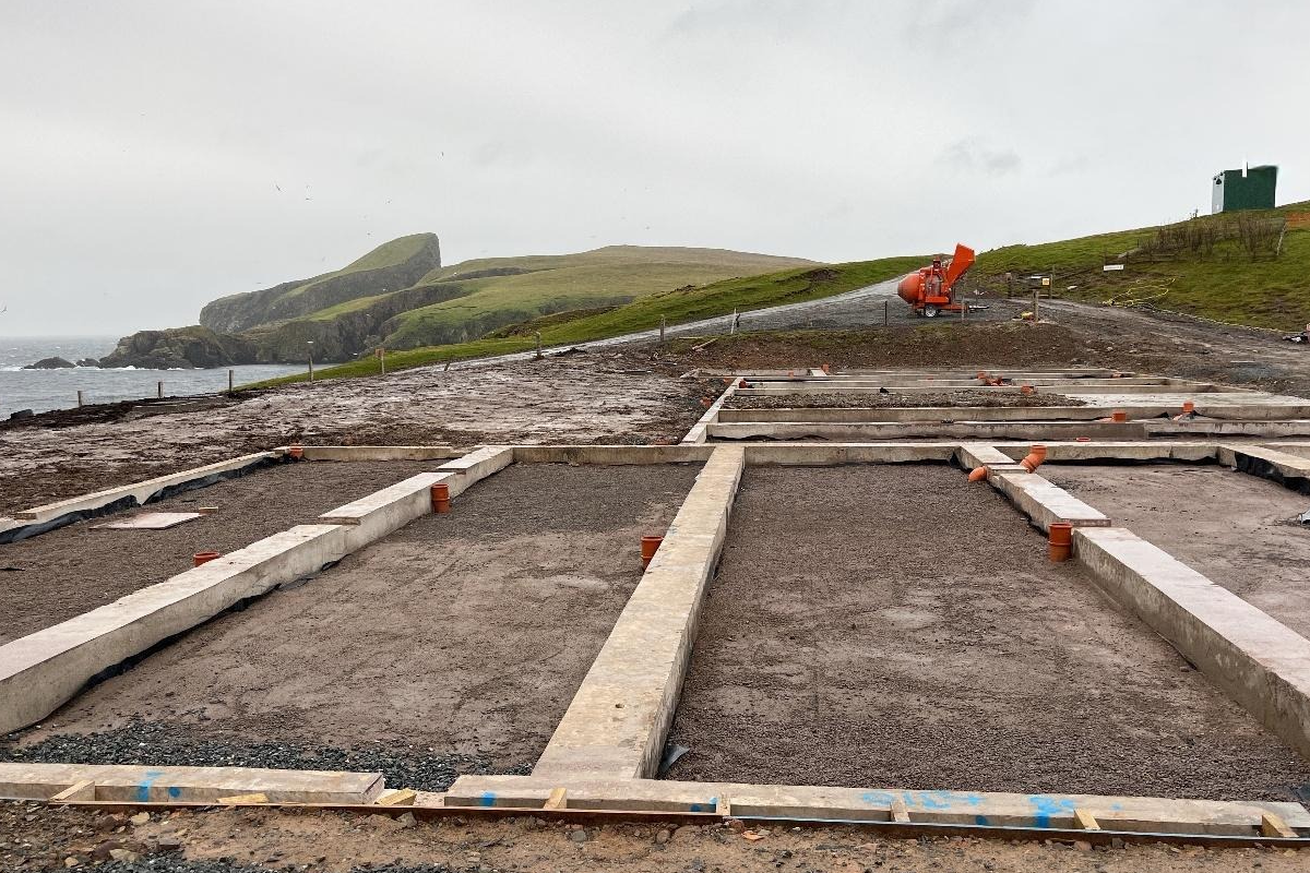 Fair Isle Bird Observatory JW Civils Construction & Groundworks